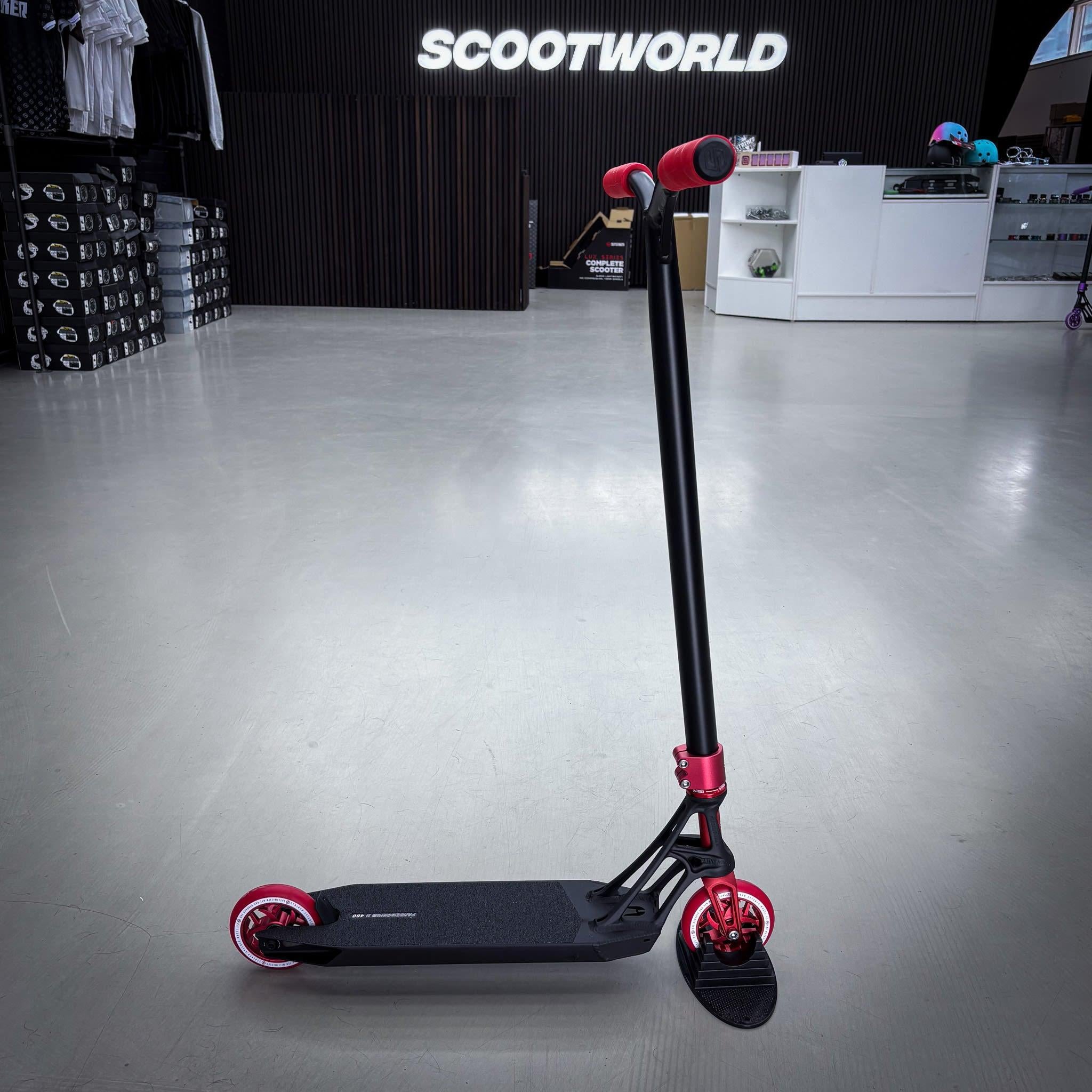 Striker Ethic Pande Custom Build - Black/Red-ScootWorld.dk