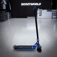 Striker Ethic 500mm Chrome Blue Custom Build - Blue/Black-ScootWorld.dk