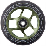 Striker Gravis Spoked 110mm Stunt Scooter Wheels - Army Green