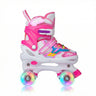 VENOR Ignite LED Quad Roller Skates - Shiny Pink