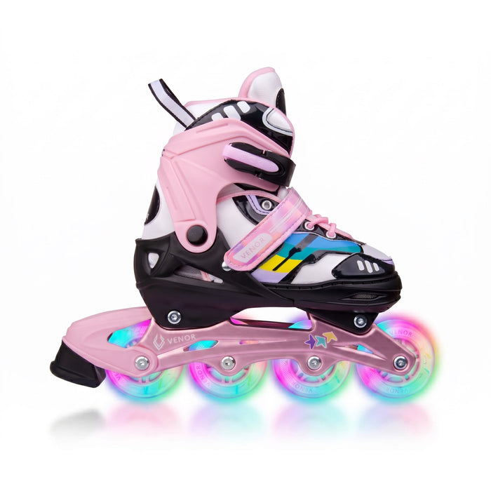 VENOR Ignite LED Inliners - Black/Pink