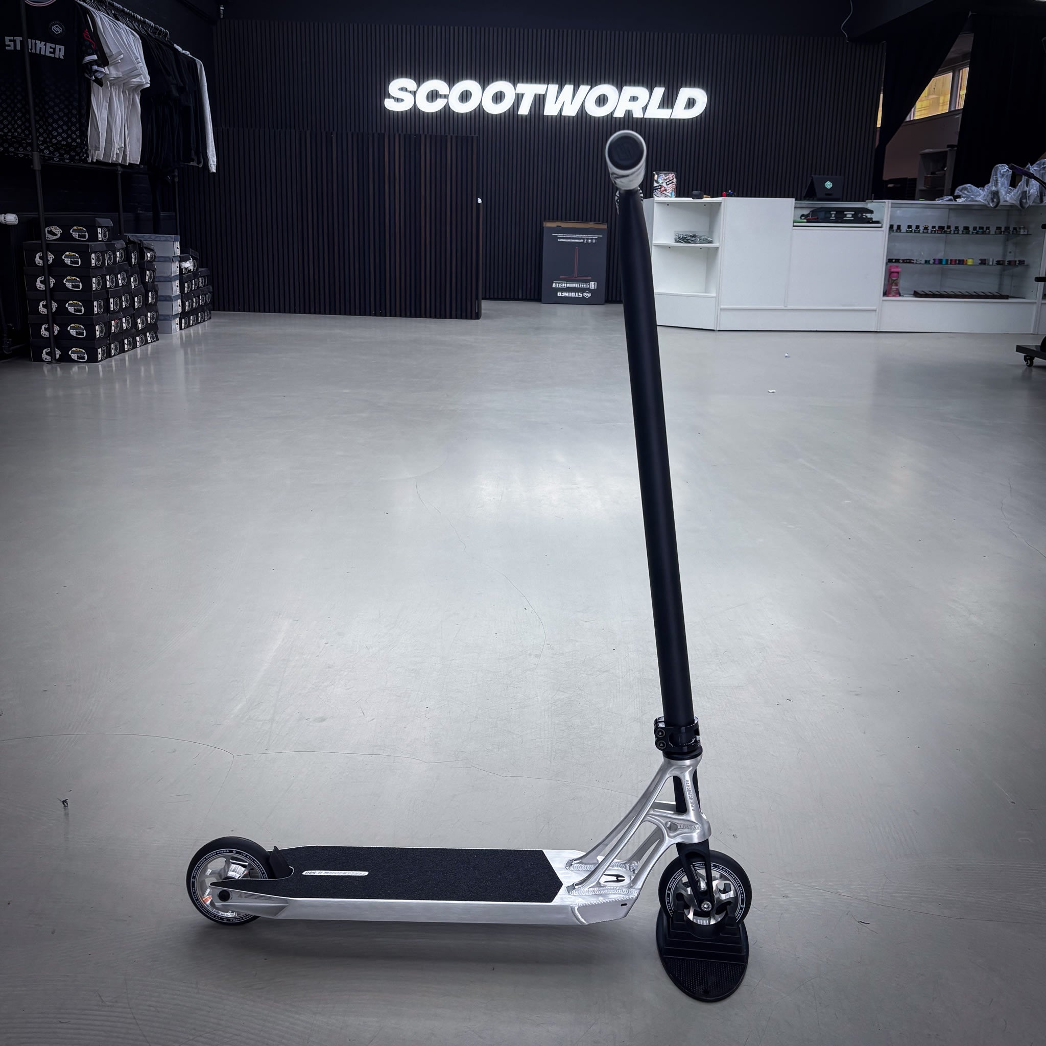 Striker Ethic Silver/Black Custom Løbehjul - Silver/Black-ScootWorld.dk