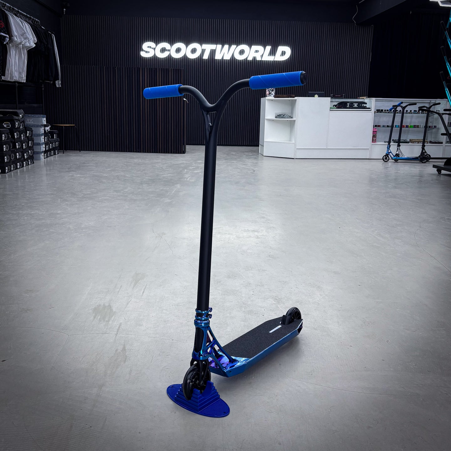 Ethic Blue Chrome Wolp Custom Løbehjul - Blue Chrome-ScootWorld.dk