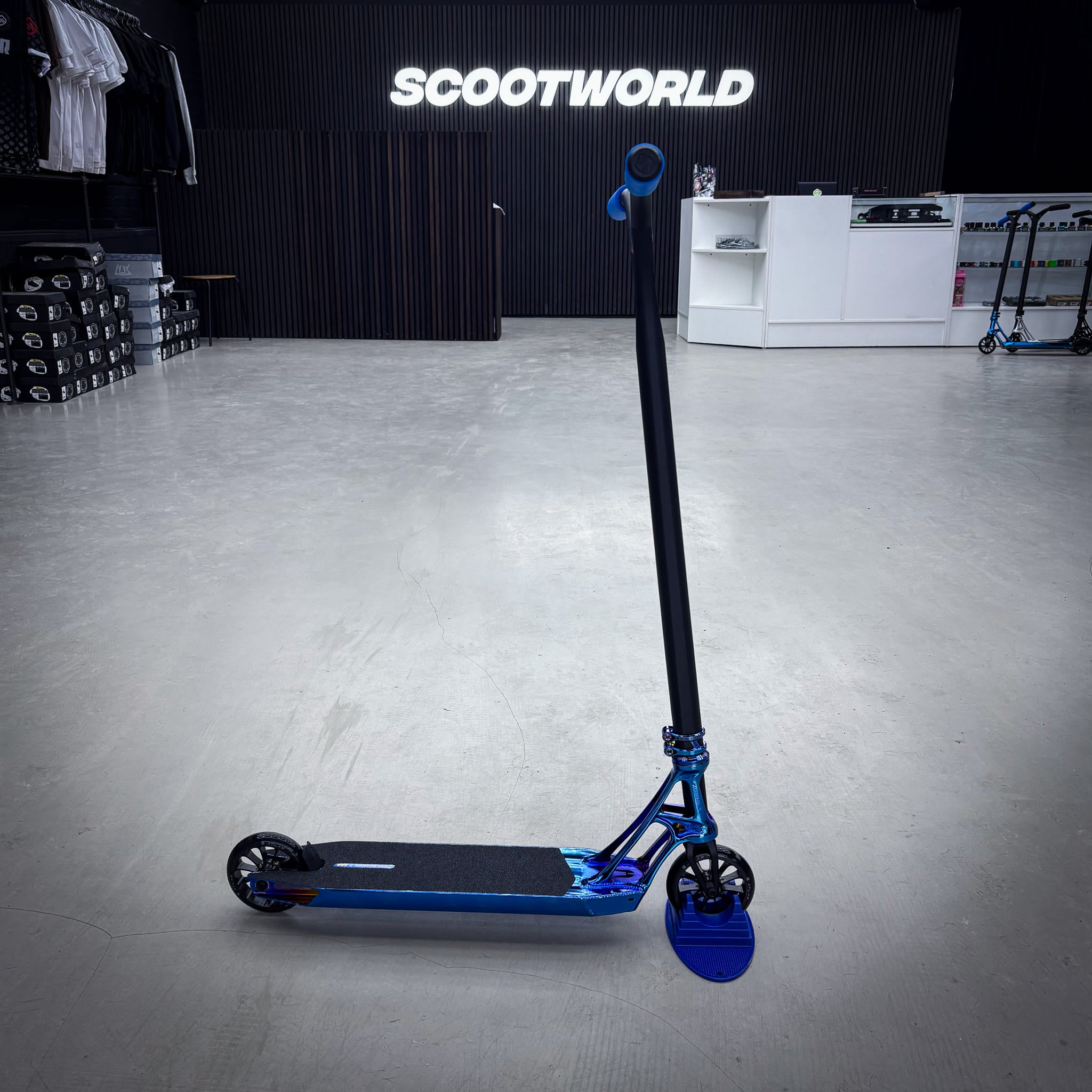 Ethic Blue Chrome Wolp Custom Løbehjul - Blue Chrome-ScootWorld.dk