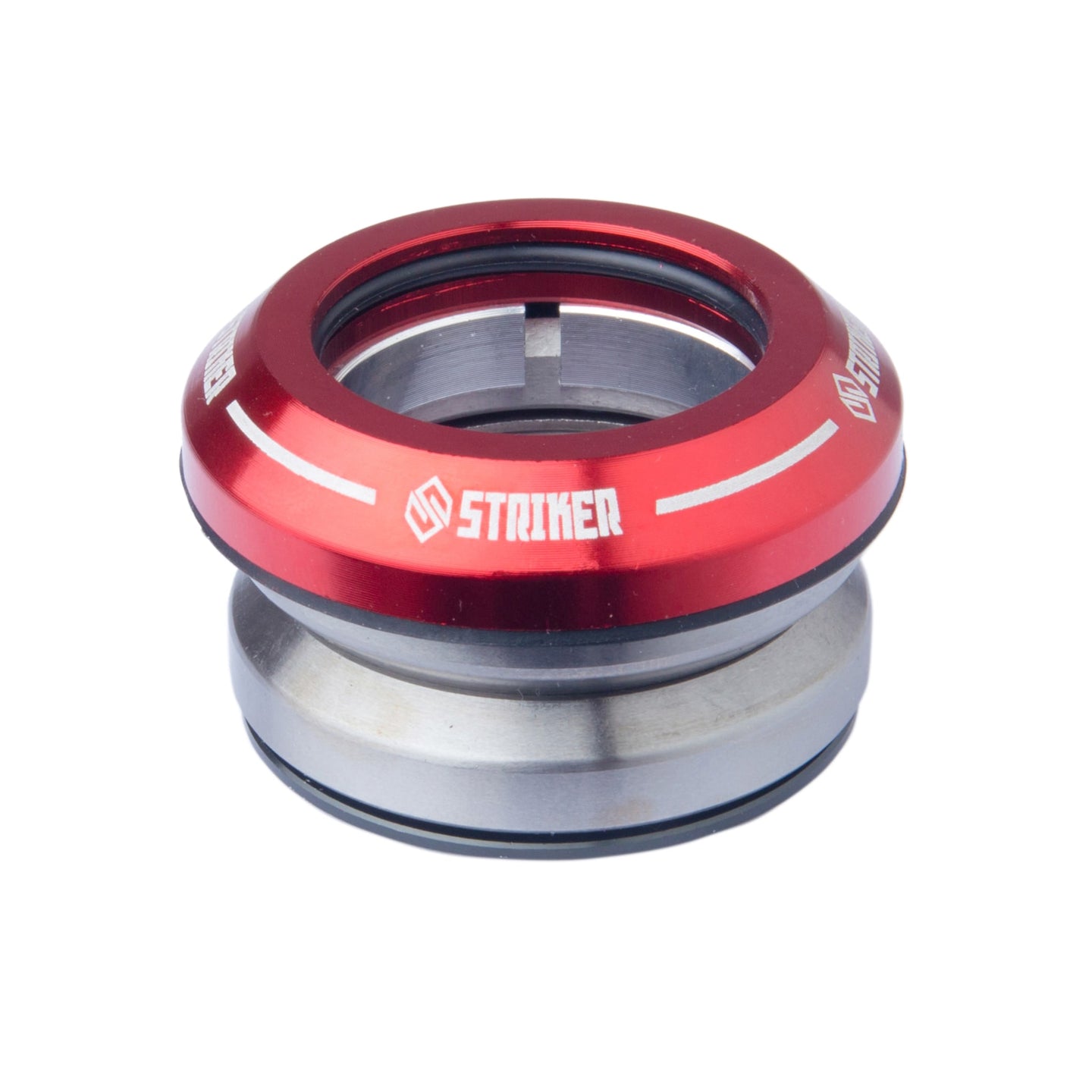 Striker Integrated Headset Løbehjul - Red-ScootWorld.dk