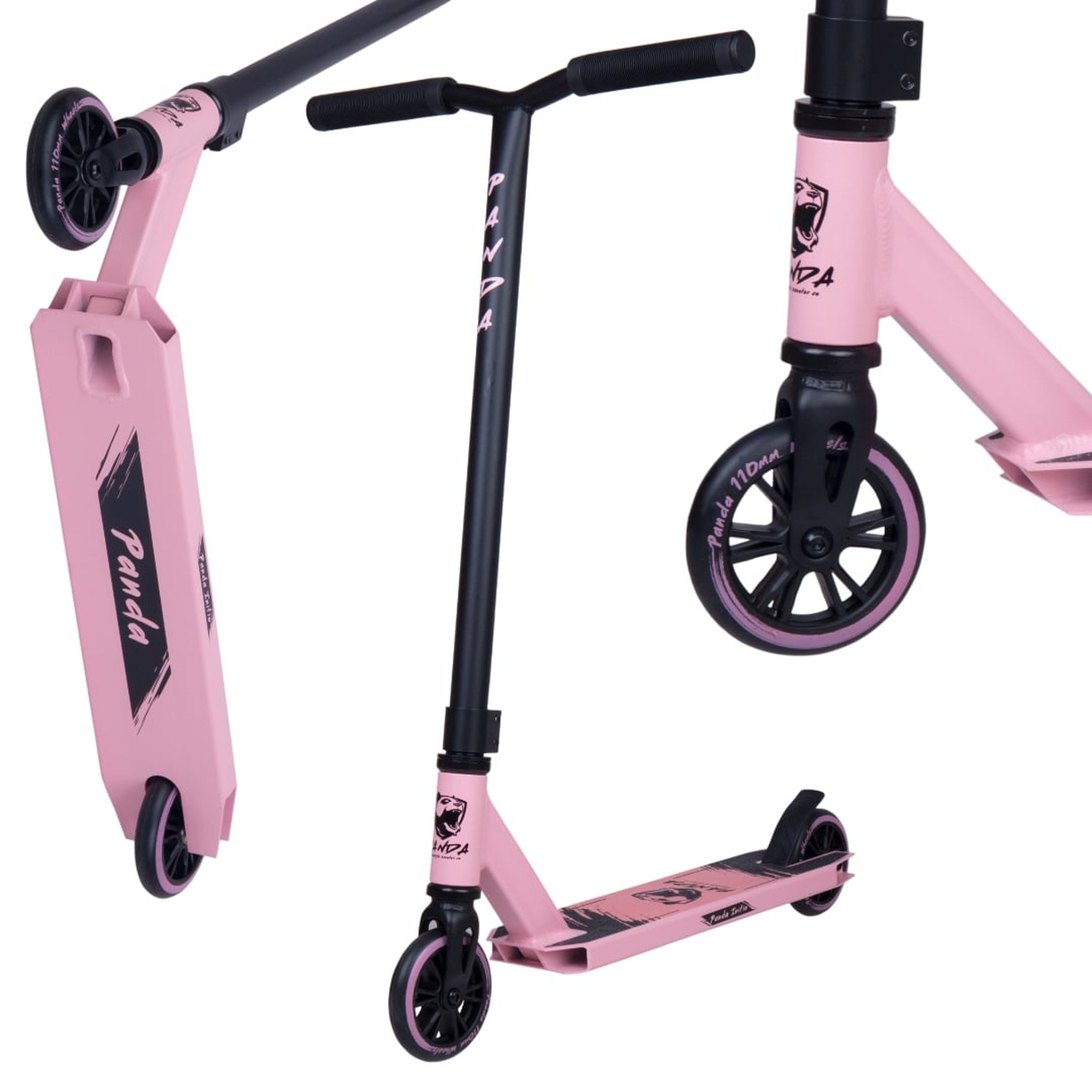Panda Initio V2 Stunt Scooter - Pink | ScootWorld