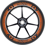 District Dual Width Core Hjul Til Løbehjul - Black/Orange-ScootWorld.dk