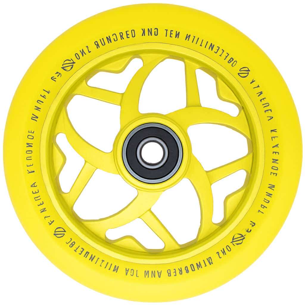 Striker Essence V3 Colorblast PU 110mm Stunt Scooter Wheel - Yellow