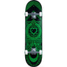 Blueprint Home Heart Complete Skateboard - Black/Green
