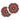 Root Honeycore Hvid 110mm Hjul Til Løbehjul 2-pak - Red-ScootWorld.dk