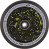 Striker Lighty Fullcore V3 Black PU 110mm Scooter Wheels - Splash Black/Green