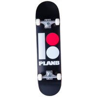 Plan B Team Komplet Skateboard - Black/Red/Grey-ScootWorld.dk