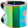 Drone Lunar Double Clamp Stunt Scooter Clamps - Rainbow
