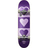Heart Supply Quadron Logo Complete Skateboard - Purple