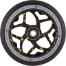 Striker Essence V3 Black PU 110mm Stunt Scooter Wheels - Splash Black/Green