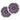 Root Honeycore Hvid 110mm Hjul Til Løbehjul 2-pak - Purple-ScootWorld.dk
