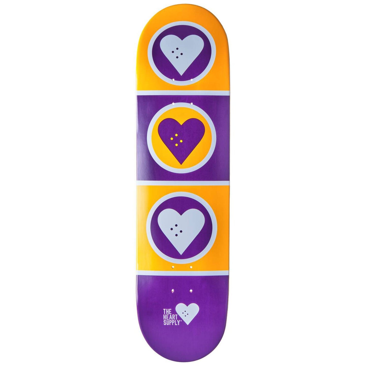 Heart Supply Squadron Skateboard Deck - Purple-ScootWorld.dk