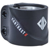 Drone Contrast II Double Clamp for Scooters - Black