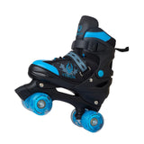 VENOR Ignite LED Side-By-Side - Black/Blue-ScootWorld.dk