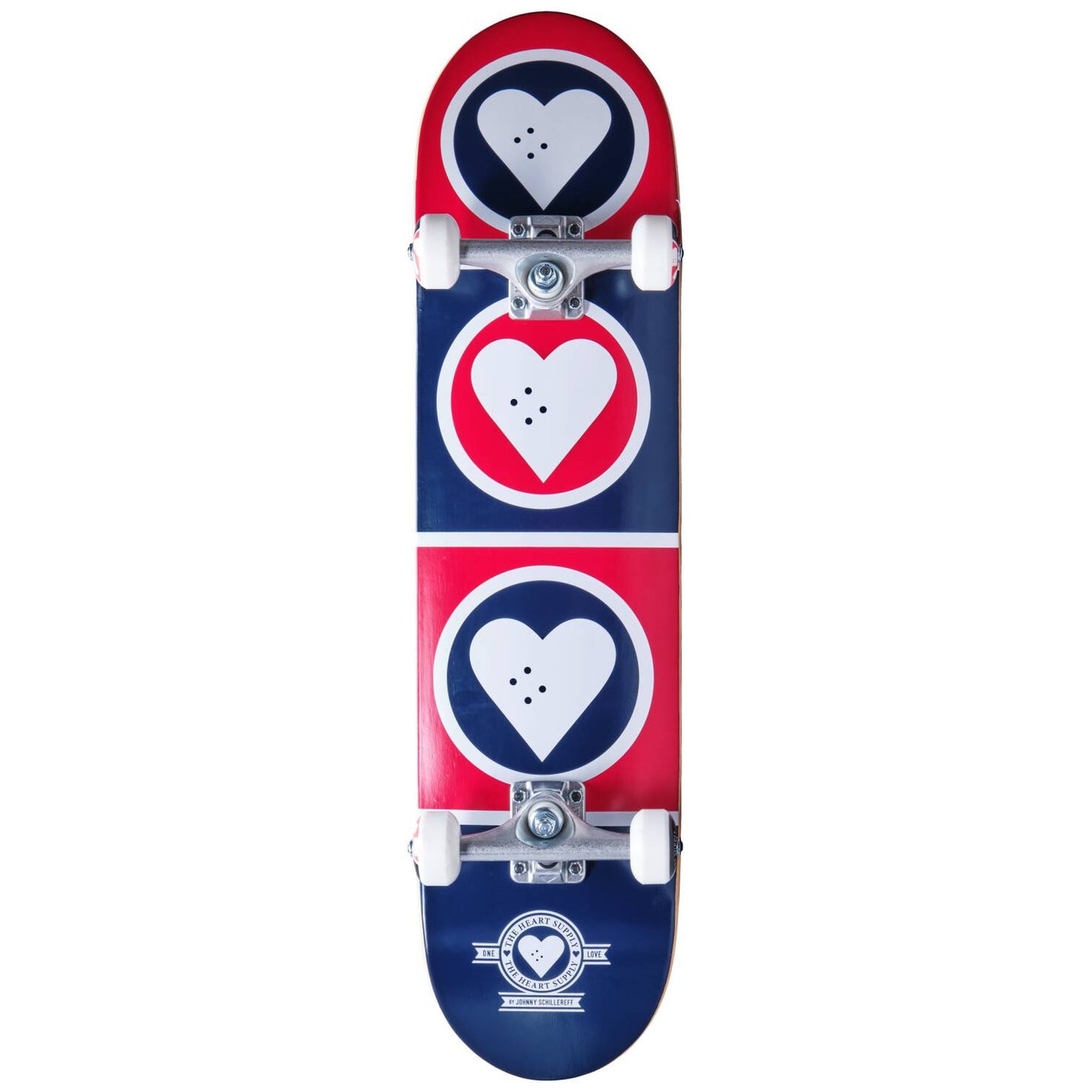 Heart Supply Squadron Skateboard Deck - Blue-ScootWorld.dk