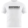 ScootWorld Repeat Stunt Scooter Tshirt - White