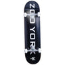 Zoo York Logo Block Complete Skateboard - Black/White