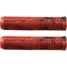 North Industry Stunt Scooter Grips - Black/Red Swirl