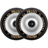 Proto Full Core Grippers Wheel for Scooter 2-Pack - Silver