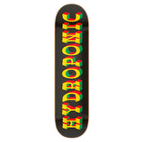 Hydroponic West Skateboard Deck - Black-rasta-ScootWorld.dk