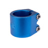 Striker Lux Double Scooter Clamp - Blue