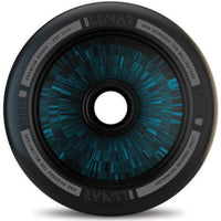 Lucky Lunar 110mm Hjul Til Løbehjul - Black/Blue-ScootWorld.dk