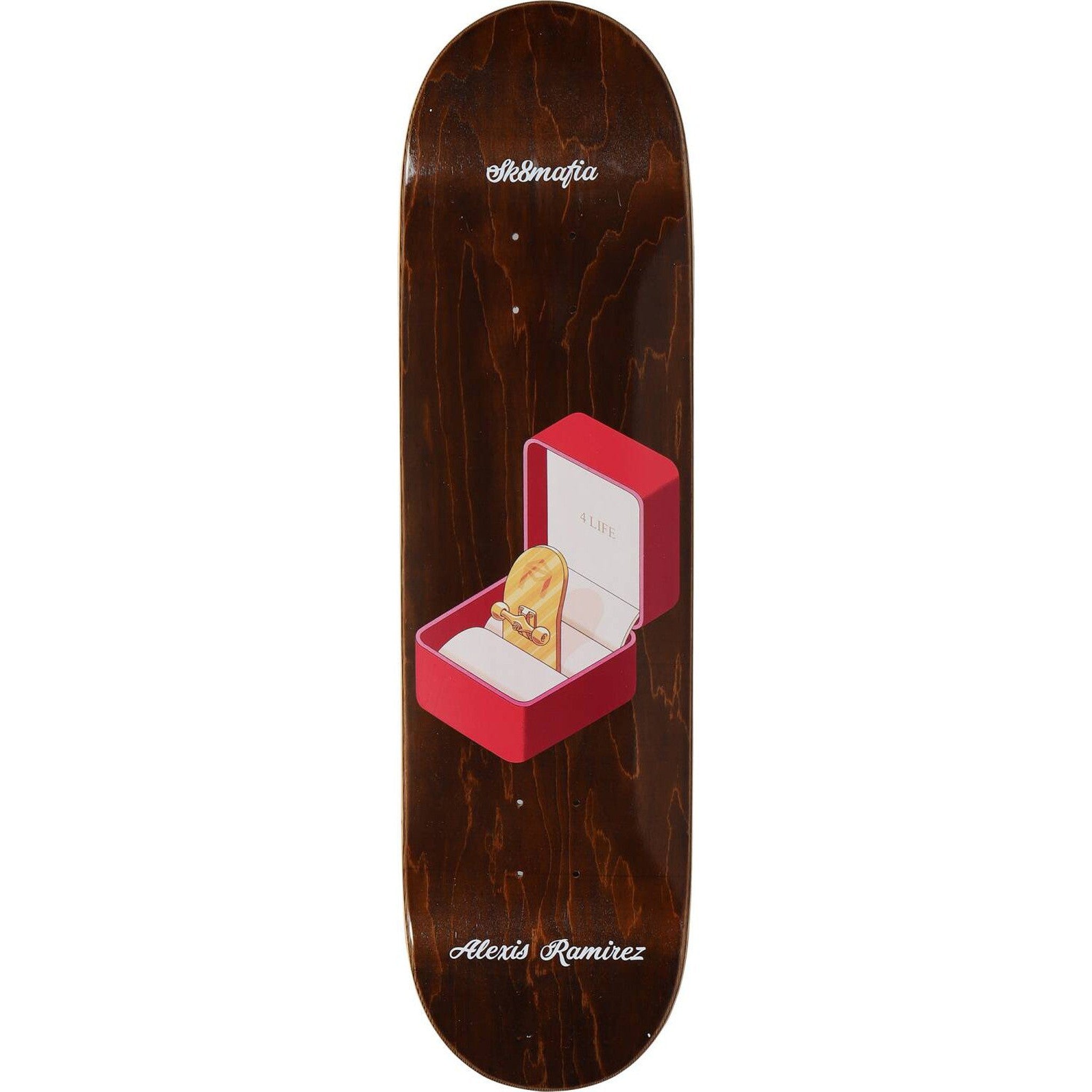 Sk8mafia Alexis Ramirez Hacked Skateboard Deck - Brown-ScootWorld.dk