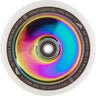 Striker Lighty Fullcore V3 White 110mm Stunt Scooter Wheels - Rainbow