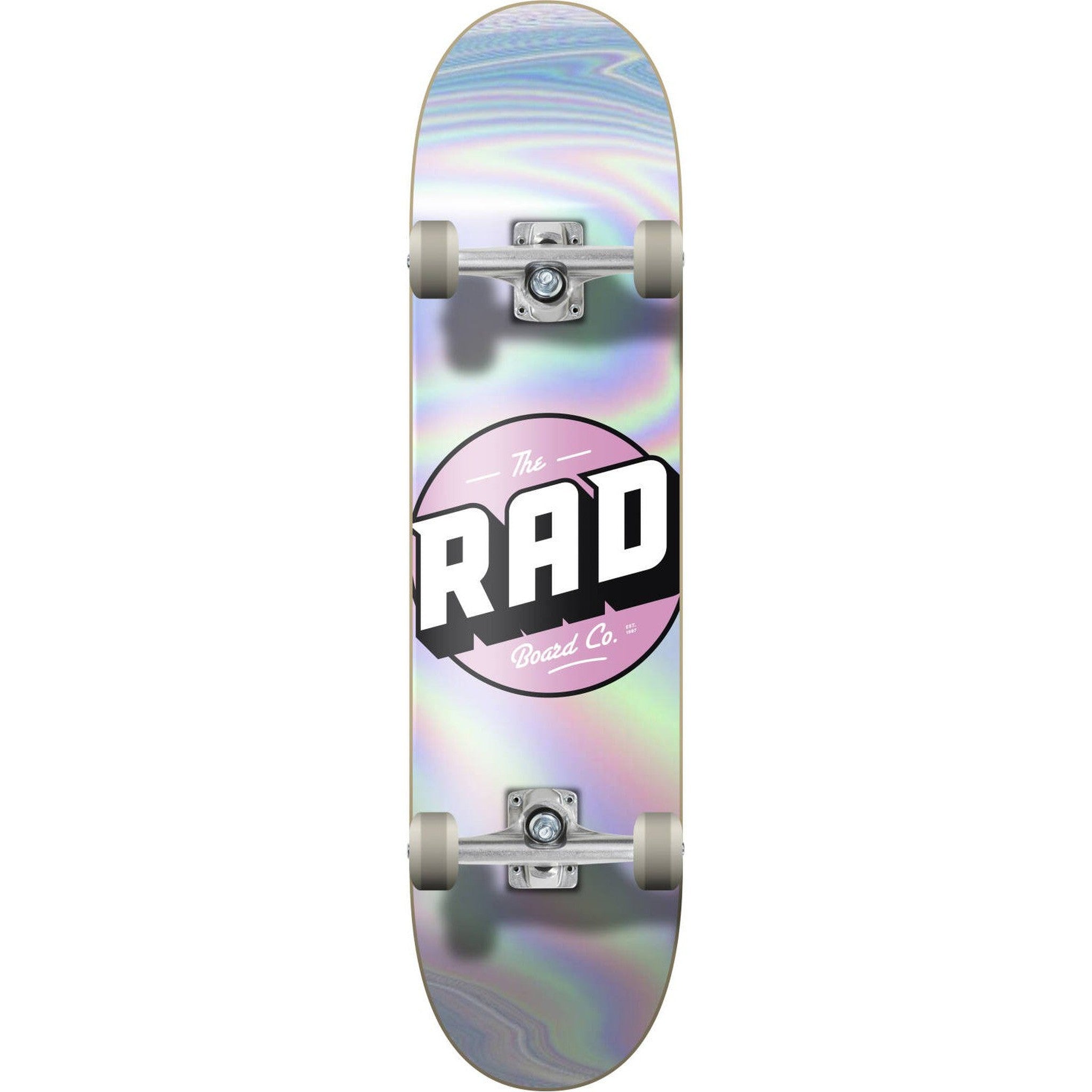 RAD Logo Progressive Komplet Skateboard - Holographic-ScootWorld.dk