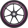 District Dual Width Core Wheel for Scooter - Black/Magenta